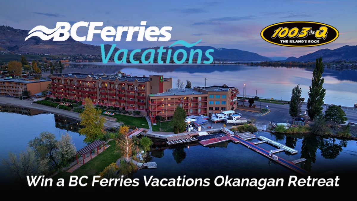 Win a BC Ferries Vacations Okanagan Retreat!
